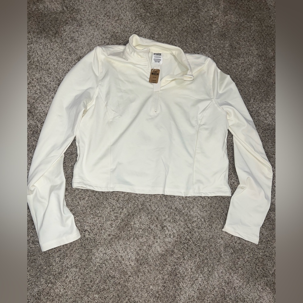 PINK Victoria's Secret Cream Long Sleeve